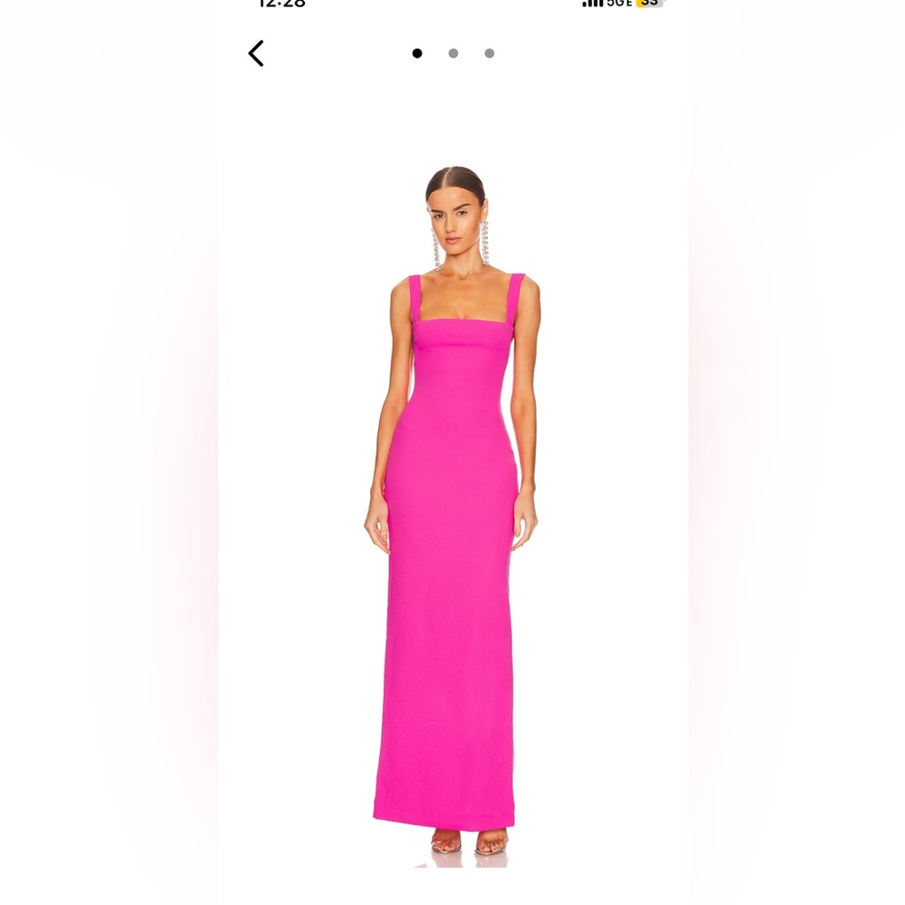 Joni Maxi Dress in Magenta
